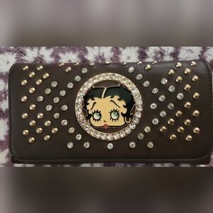 Brown Betty Boop Wallet